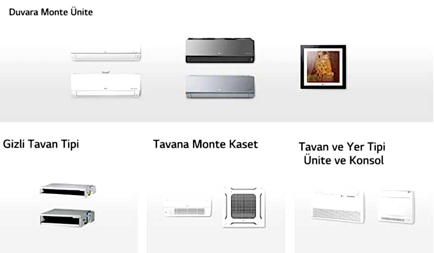 multi split klimalar
